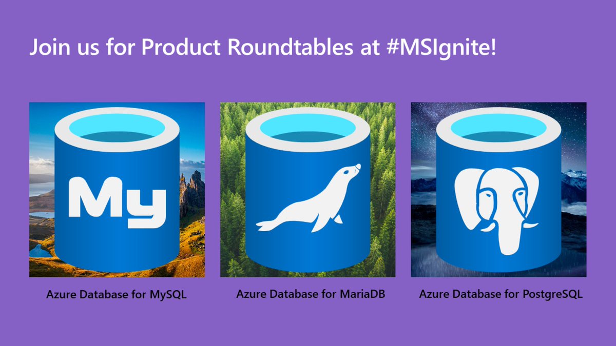 Microsoft for PostgreSQL tweet media