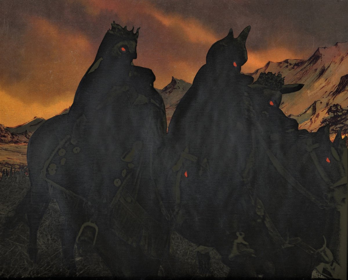 ralphbakshi's tweet photo. Additional Ringwraith production art has been added - https://t.co/3YnsQA0oQ7 #Nazgul #LOTR #productioncels https://t.co/IoxNR3DFhk