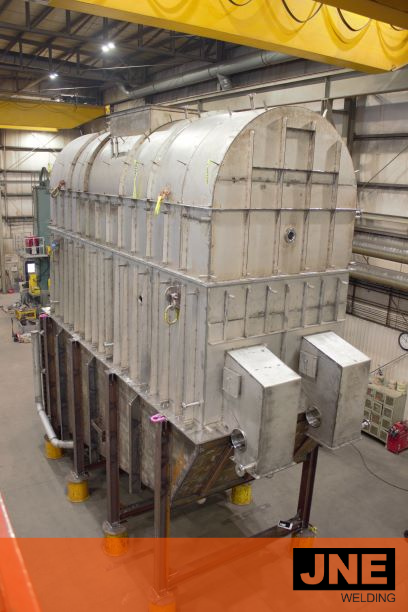 JNEWelding's tweet photo. We had a big day in our B Shop as we completed trial assembly and fit up inspection of this fluid bed dryer that has been in process for the last several months.

Looks good to me! 🧐

#YXE #JNEWelding #MetalFabrication https://t.co/9a9zHJfaSq