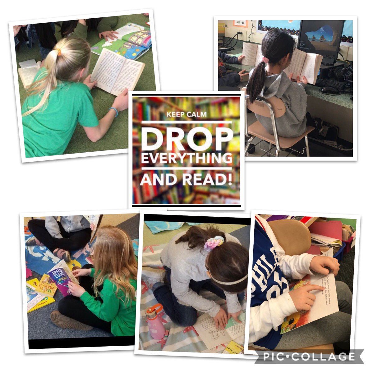 CVeneziale55's tweet photo. Don’t forget tomorrow is Pine Road’s school-wide D.E.A.R. time. What will you be reading? @LMTSD_PRES @ontheshelf4kids https://t.co/DYMozse7my