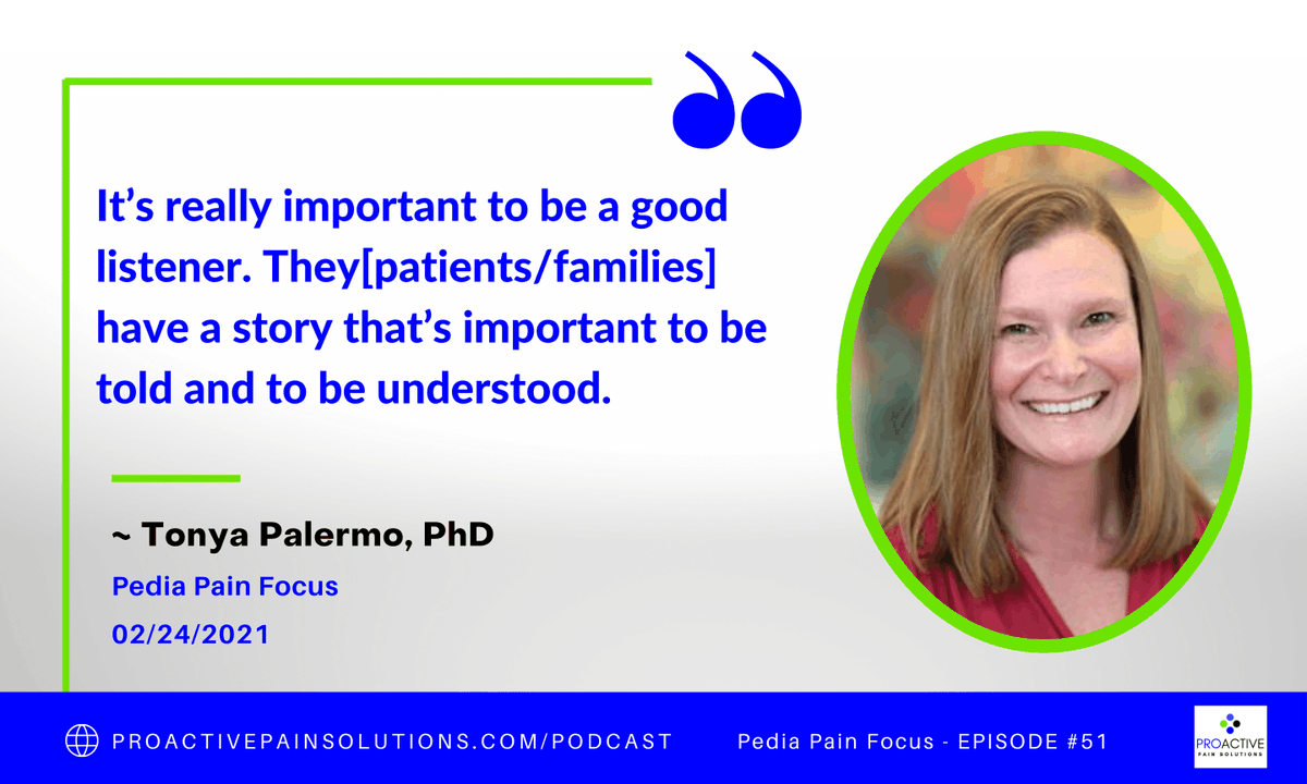 PainSolutionPro's tweet photo. In this episode of Pedia Pain Focus @TonyaPalermo PhD discussed her FREE mobile app, WebMAP for self management of pediatric pain. Listen the full #podcast here > https://t.co/Md3ng4mMdk
#m-health, digital health #chronicpain #pediatricpain #proactivepainsolutions https://t.co/KsrYTvEJeG