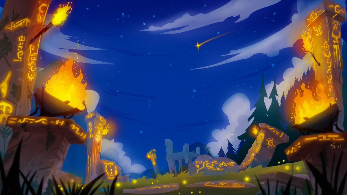 frankjovarg's tweet photo. “The fire leads the way”
.
.
#illustration #background #ruins #fire #way #adventure #conceptart #illustrationbackground #conceptartbackground #forest #leaves #mountains #magic #magicforest #fantasy #conceptartenvironment #magicrune #runefire #hiddenrunes #dayandnight https://t.co/7iWWpvAmrg