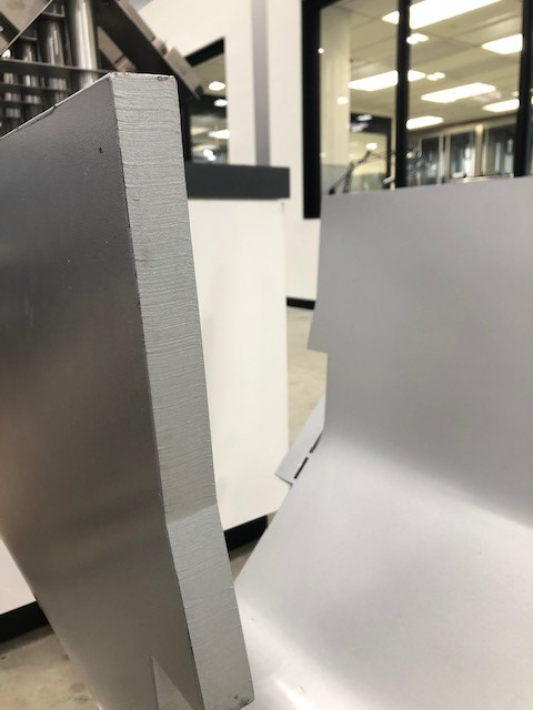 TRUMPFinc's tweet photo. Made from 1.25-inch #tensilesteel, this piece was formed by a customer on a #TruBend 8600 and required about 250 tons of #pressingforce!
Can you guess what it would be used for if it wasn’t on display?
#pressbrake #manufacturing #TRUMPF #metalforming https://t.co/Q8CxwTvzVb
