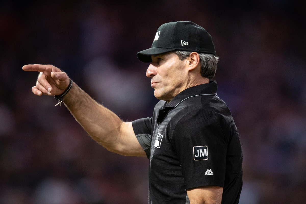 It took one game for MLB umpire Angel Hernandez to go viral again