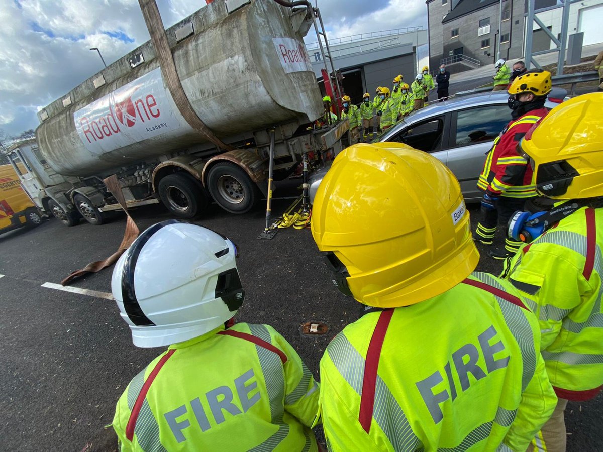 CheshireFire's tweet image. Recently our major rescue unit and our trainee fire fighters have undertaken training with VIMPEX to learn all about dynamic stabilisation for heavy vehicle extrications. Thank you to Edgertons for kindly assisting with the training by positioning the tankers for us to work on.