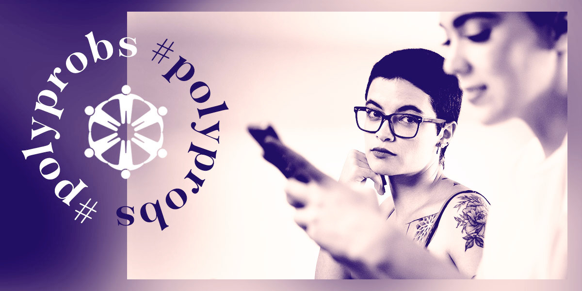autostraddle's tweet photo. In this month’s #PolyamoryProblems, find out how to normalize jealousy, decode your feelings, and reframe jealousy as a gift to point you towards exploration and growth. https://t.co/CtqAUb465D https://t.co/A9QgnJH0yp