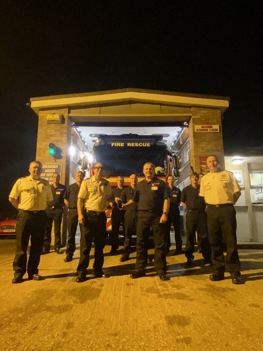 A massive congratulations to FF Andy Naden who was awarded with his 20yr service medal tonight
Andy continues to serve both in and around the community. He is an asset to the station and to  <a href="/LincsFireRescue/">Lincolnshire Fire and Rescue</a> 

#fireandrescue #teamwork #oncall #retained
