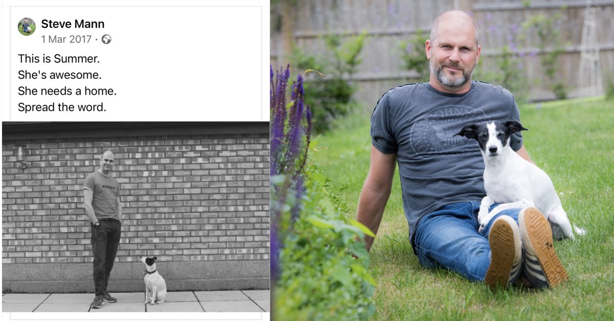 SteveMannDog's tweet image. 1st March 2017.   1st March 2021