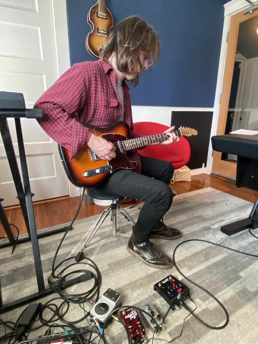 Pat and Eventide H9. ⁦<a href="/TheDistrictsPa/">The Districts</a>⁩,⁦<a href="/EventideAudio/">EventideAudio</a>⁩