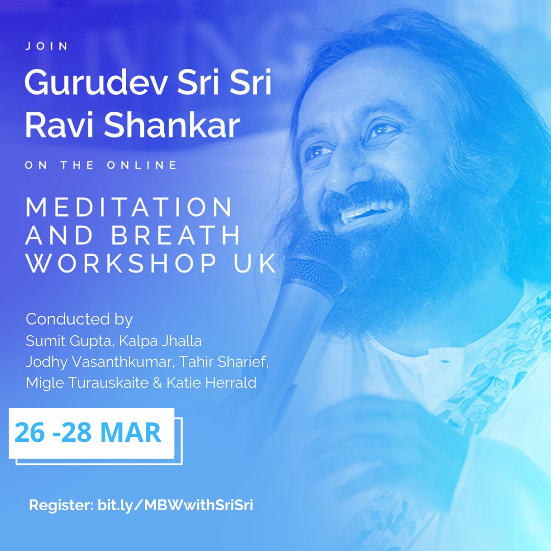 SumitGupta_No1's tweet photo. Registration Link 
https://t.co/xNCOlicOGo 
#sudharshanKriya #meditation #breathing https://t.co/QJ8YfNpUqc