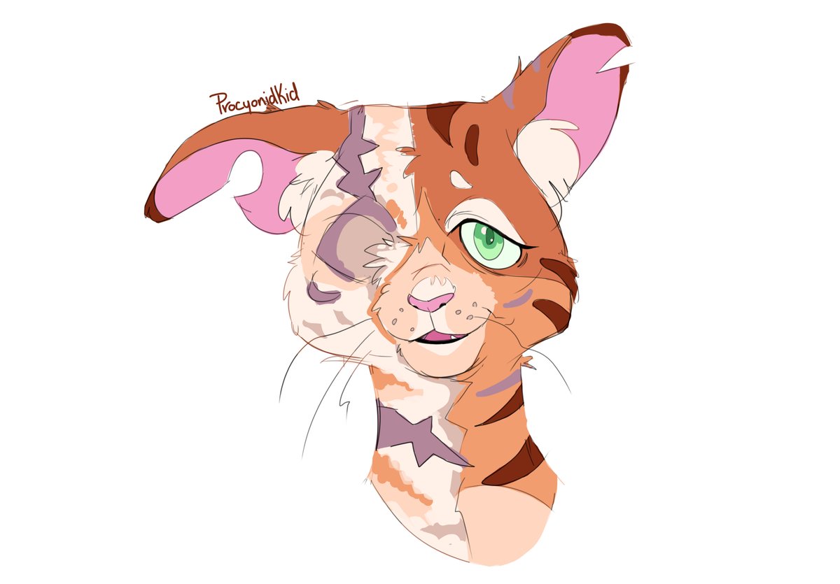 ProcyonidK's tweet photo. Hey! Im opening flat colored headshot commissions. $15, 10 slots.

Thank you to: 
@Rubytalon_ (Whisper)
@WigglesTheTuff (Golden Dawn)
@feathraly (Kess)
for letting me draw your cute ocs!

https://t.co/cCHxQVTsZU
#headshots #commissions https://t.co/PQ4aJC2MCr