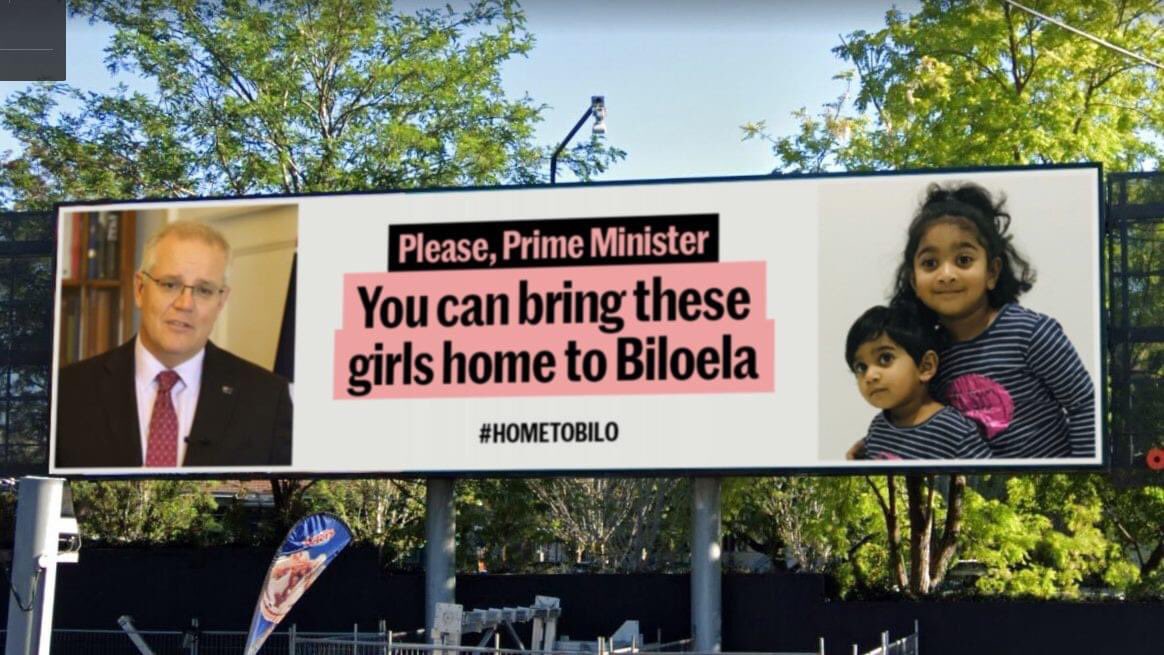 HometoBilo's tweet photo. WE'RE LIVE! In under 24 hours, we crowdfunded $28,162 to send a message to Mr Morrison that after 3 years, it's time to bring this QLD family home to Biloela. Can you chip in at https://t.co/uP5PiDdcli? https://t.co/hCZ81S1TYa