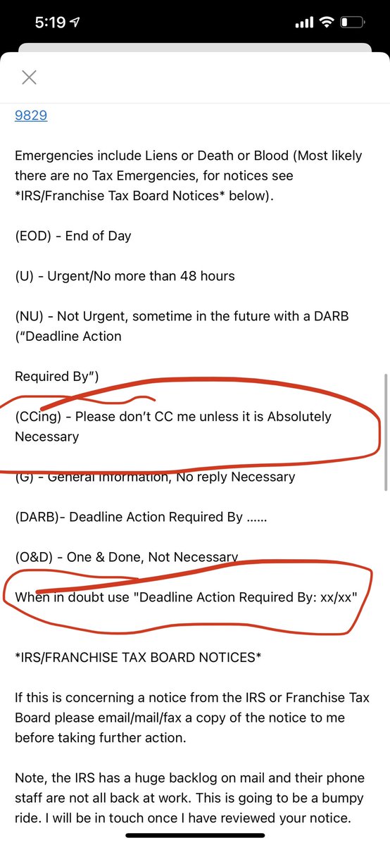 AyeshaSelden's tweet photo. This is an out of office message from a CPA. I am hollering. What in the fresh hell??? https://t.co/N2g4CD5qeg