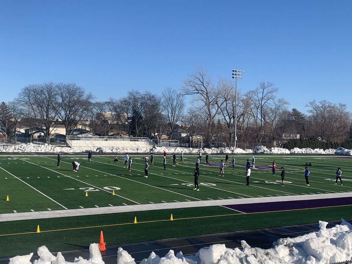 nnvikingsoccer's tweet photo. The youth and future of Vikings Soccer getting first dibs on the pitch this afternoon and hoping to ride the sun rays all the way to Niles North history books in years to come! #welcometotheprogram #family #thatsnorth https://t.co/rUY1fJmOTd