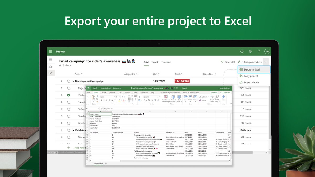 Microsoft Project tweet media