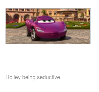 Soundwave563's tweet photo. This part of the Cars 2 wiki kills me. https://t.co/6S3nqrbiNl