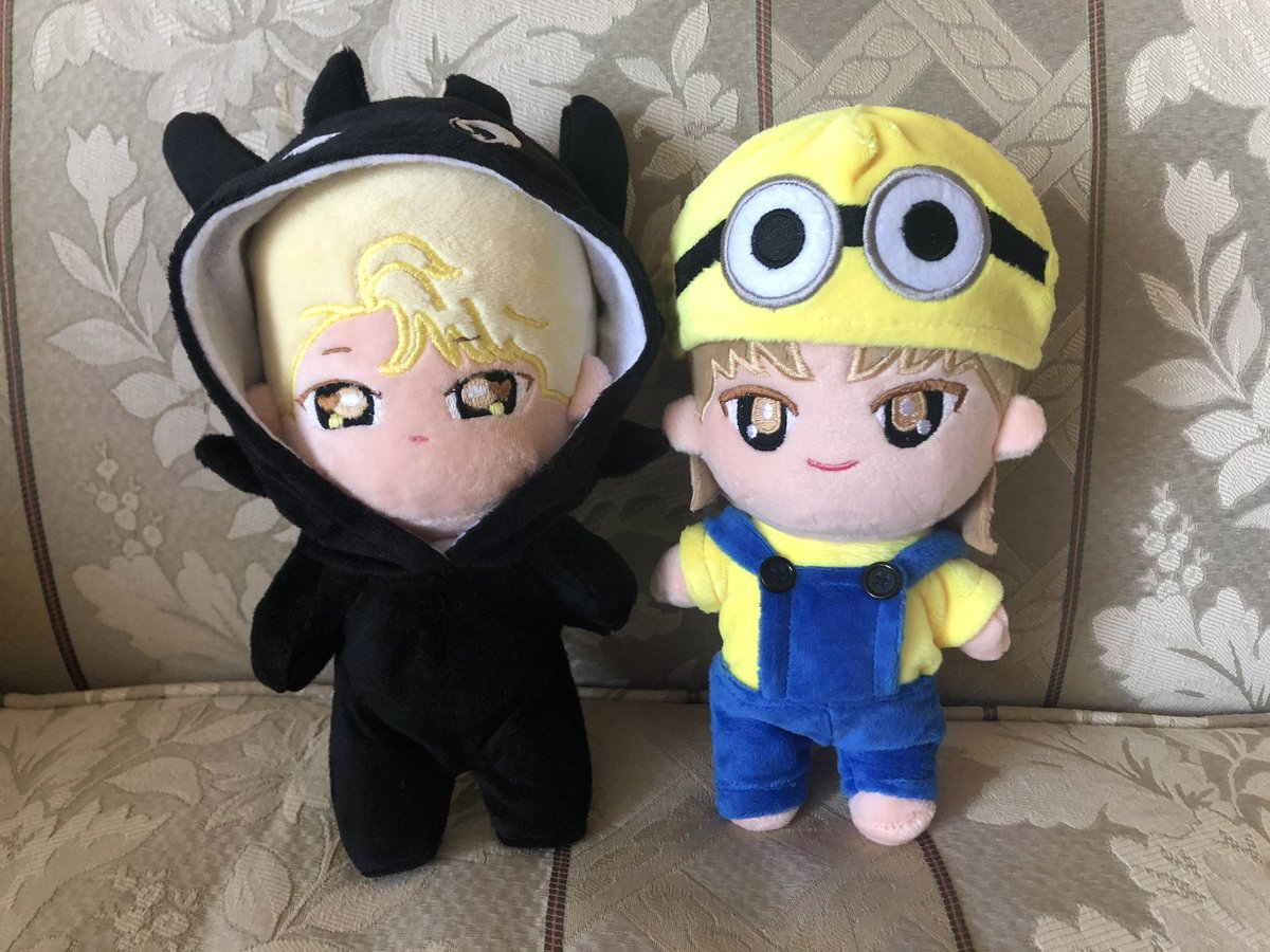 iluvbonekdo's tweet photo. Thanks Rita @lvlyritaii for opening this GO, my joongie and hwa have arrived safely home~ and thank you @MasterAteez for making these cute dolls!💕 https://t.co/BkLvSWgzZG