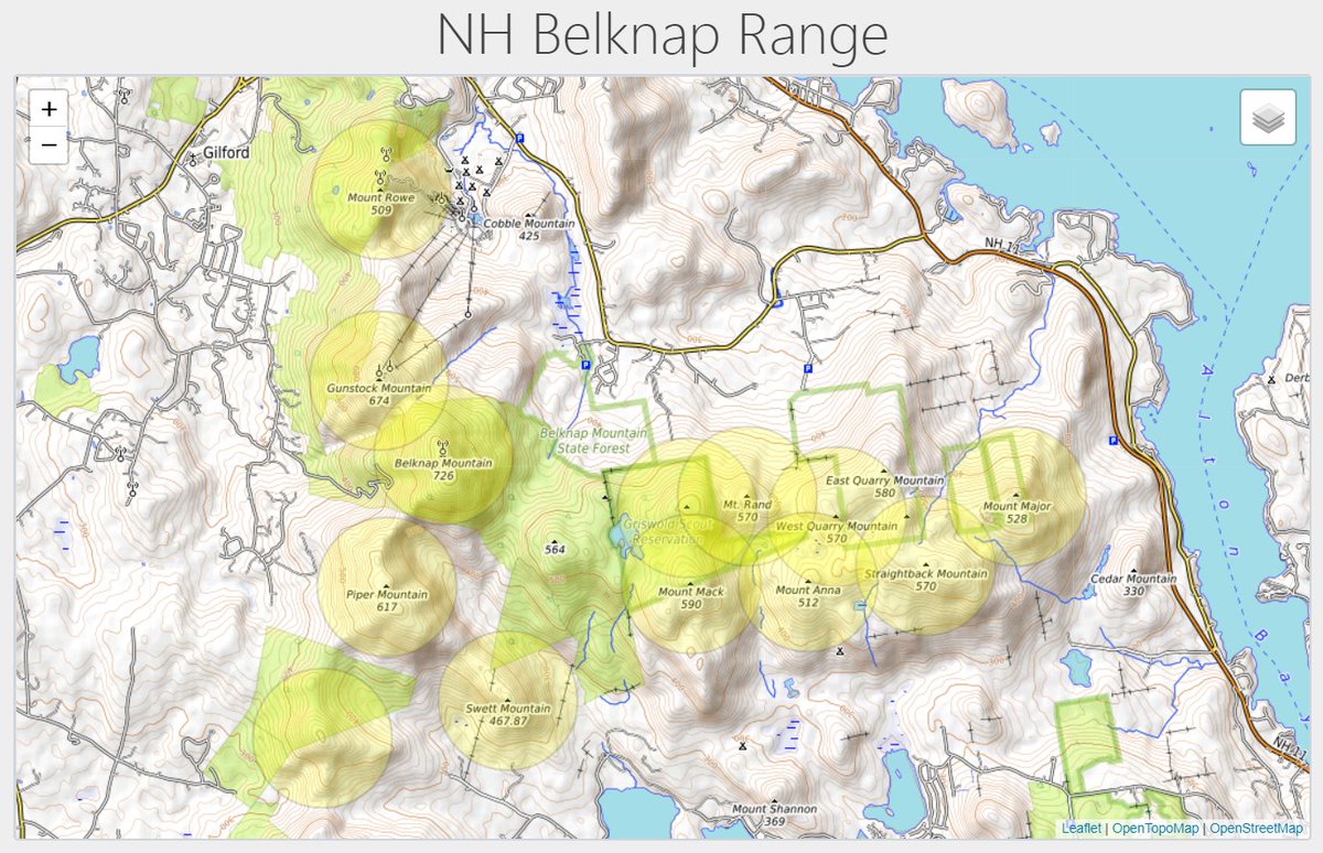 TrailsNH's tweet image. Belknap Range trail map quiz: TrailsNH.com/quiz. Identify 6 lesser visited summits. 
- Study your trail maps 
- Practice your map reading skills 
- Challenge your hiking buddies
Study here:   
TrailsNH.com/tag/NH-Belknap…
