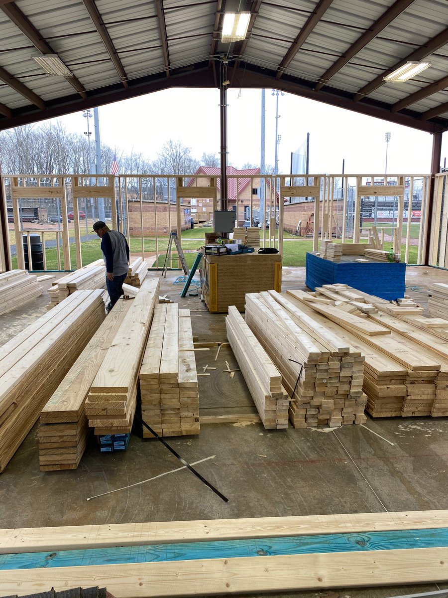 LambertBaseball's tweet photo. Clubhouse coming soon! Stay tuned for update pictures throughout the process! https://t.co/ivSeLQ6hAp