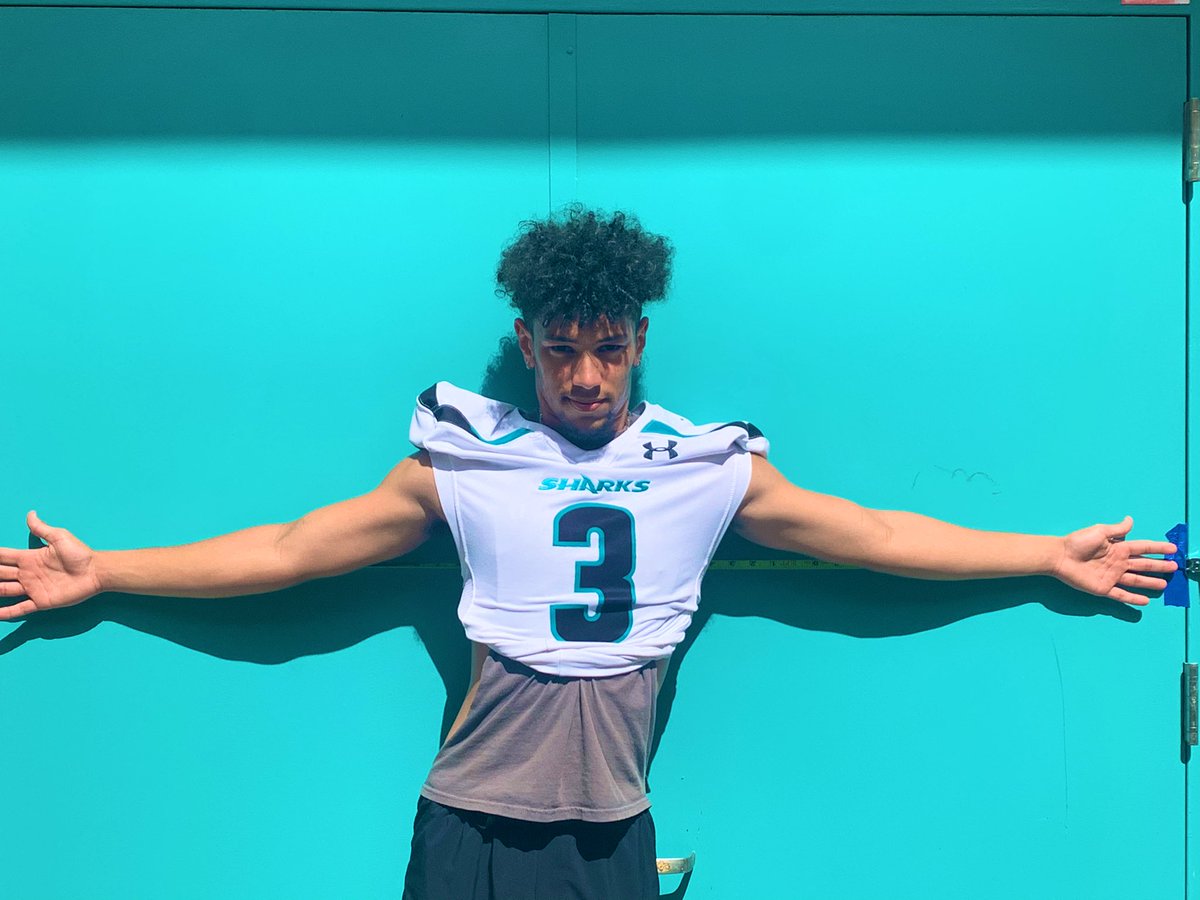 Coaches, lock down DB <a href="/Damian_torres4/">Damian</a> is going to be a stud! 3 sport athlete and explosive in return game!