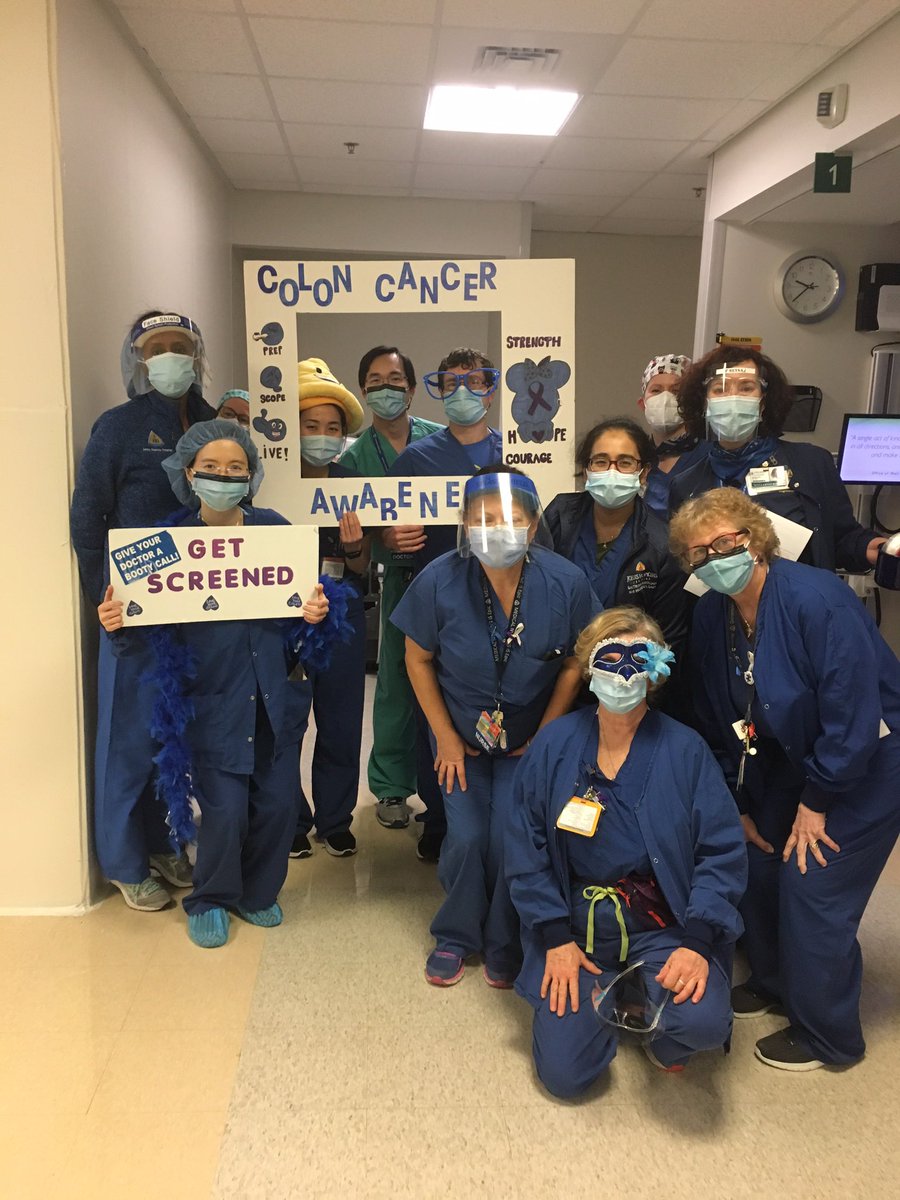 Reezwana C, MD, FACG (@reezwanacmd) on Twitter photo Had to get our pic in after rounds to kick off #ColorectalCancerAwarenessMonth #ColorectalCancerPrevention don’t let #COVID19 stop you!
#GetScreened <a href="/HopkinsGIHep/">Johns Hopkins Gastroenterology & Hepatology</a> <a href="/HopkinsMedicine/">Johns Hopkins Medicine</a> <a href="/AmCollegeGastro/">ACG</a> <a href="/AmerGastroAssn/">American Gastroenterological Association (AGA)</a> Had to get our pic in after rounds to kick off #ColorectalCancerAwarenessMonth #ColorectalCancerPrevention don’t let #COVID19 stop you!
#GetScreened <a href="/HopkinsGIHep/">Johns Hopkins Gastroenterology & Hepatology</a> <a href="/HopkinsMedicine/">Johns Hopkins Medicine</a> <a href="/AmCollegeGastro/">ACG</a> <a href="/AmerGastroAssn/">American Gastroenterological Association (AGA)</a>