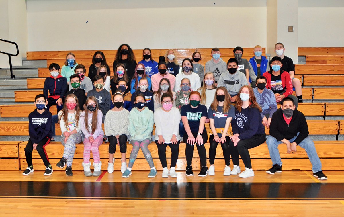 Congratulations to the Lakeshore Middle School Students of the Month for January and February. We are super proud of you! #lakernation