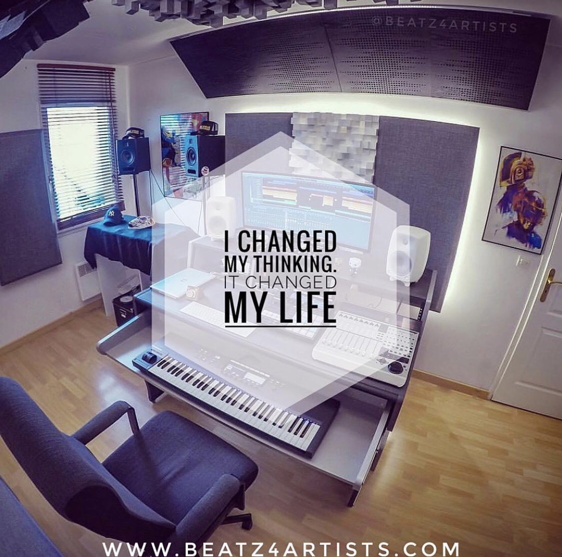 I CHANGED MY THINKING.  IT CHANGED MY LIFE! #Beatz4Artists