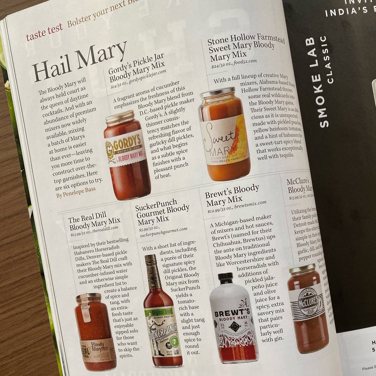 We love these Bloody options <a href="/imbibe/">Imbibe Magazine</a>! Thanks for including us ❤️