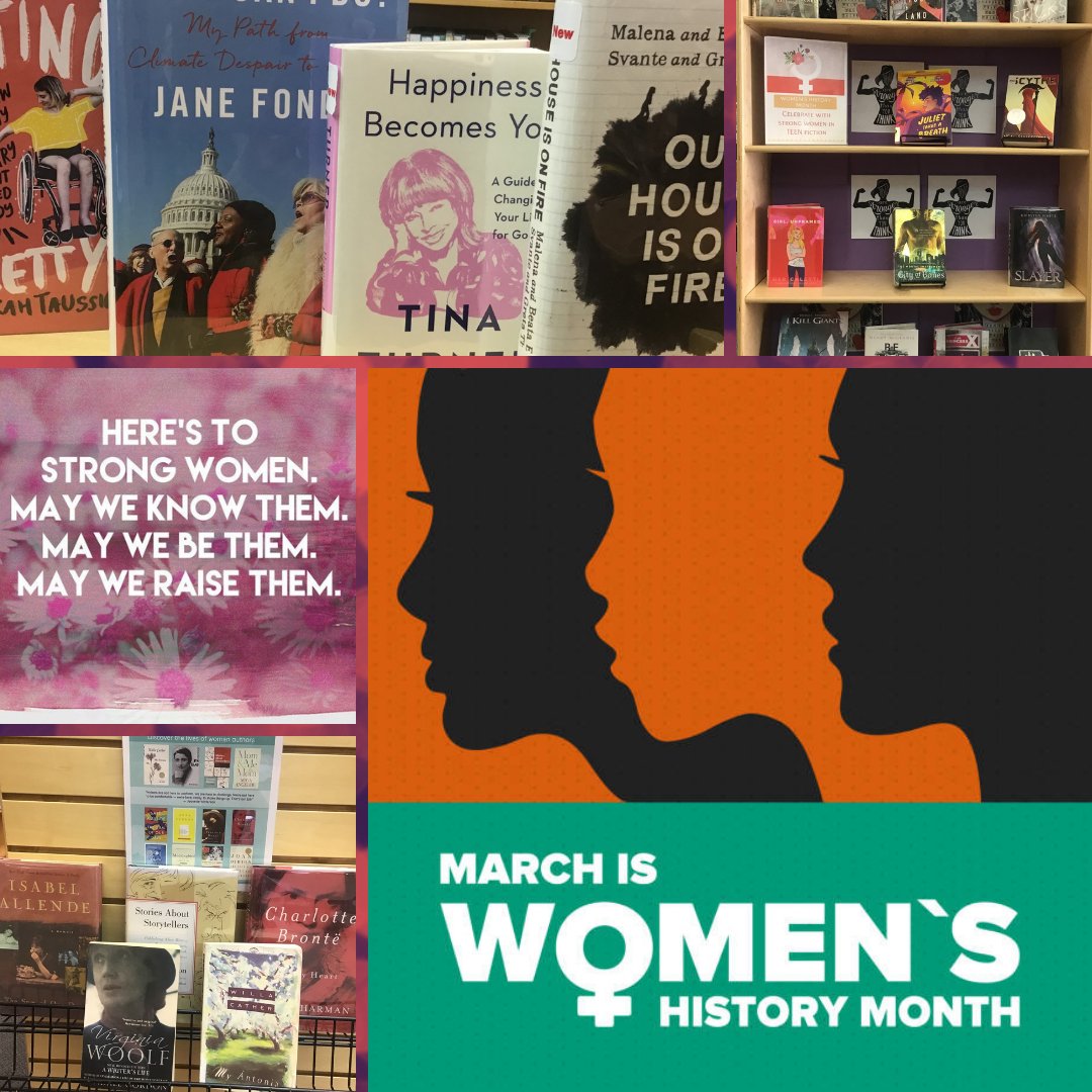 brantlibrary's tweet image. March is #WomensHistoryMonth. At our #ParisBranch we’re celebrating the #women who help to fill our #shelves with incredible stories of strength, resilience, humour, and love. 
#BrantLibrary #LibraryLove #LibrariesOfInstagram