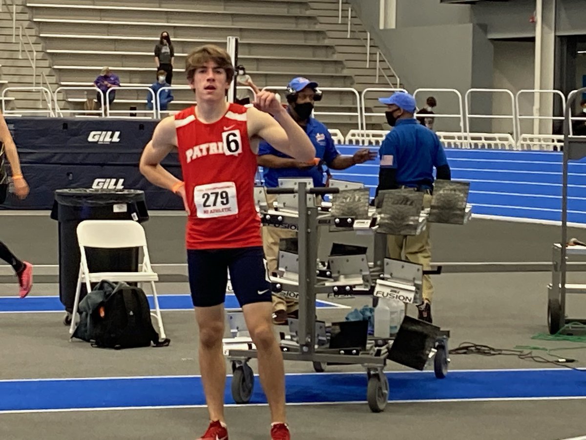 Jack Daly is you 500m State Champion!!! 🏆His time of 1:05.35 is a pr and he lowered the school record time already held by him!! Great race Jack!