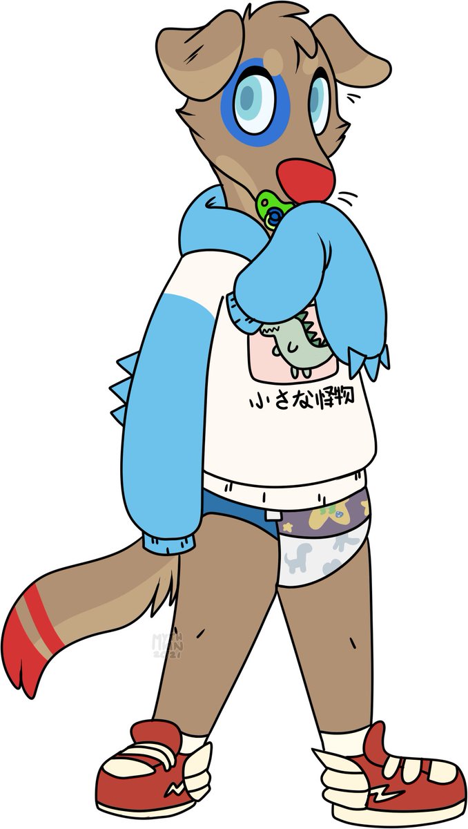 pacifierpup's tweet photo. for @foxehhyz's outfit challenge! https://t.co/f7Xy7MZ26l
