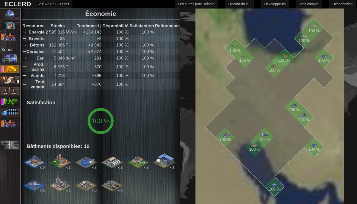 MonierFr's tweet photo. La nouvelle version d'ECLERD est finalement en ligne! https://t.co/EcWi0DouSR Prenez la tête de votre propre pays, et devenez un bon #président ... ou un abominable tyran! #jeuweb #indiedev https://t.co/u3floZNUk8