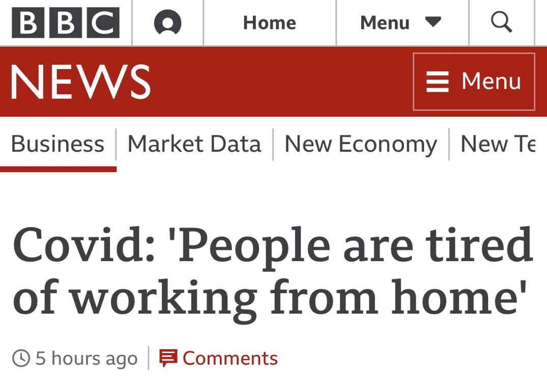 Well OF COURSE Covid would say that!