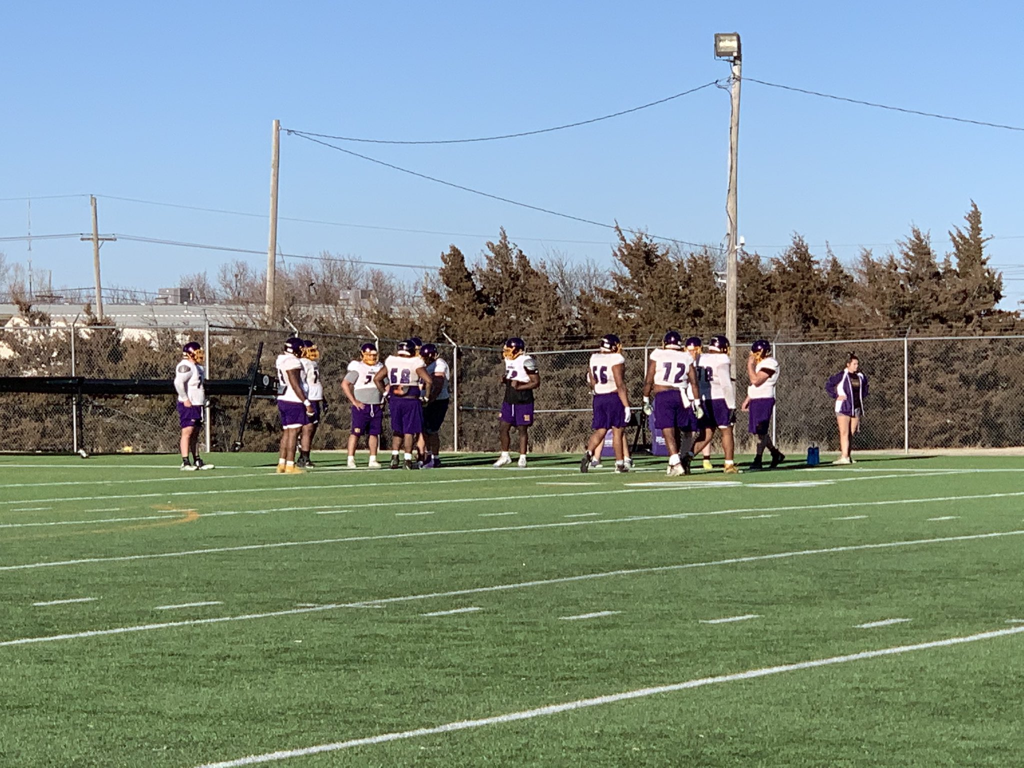 Sean Boston on Twitter "Dodge City CC football (GoConqsFB) first day