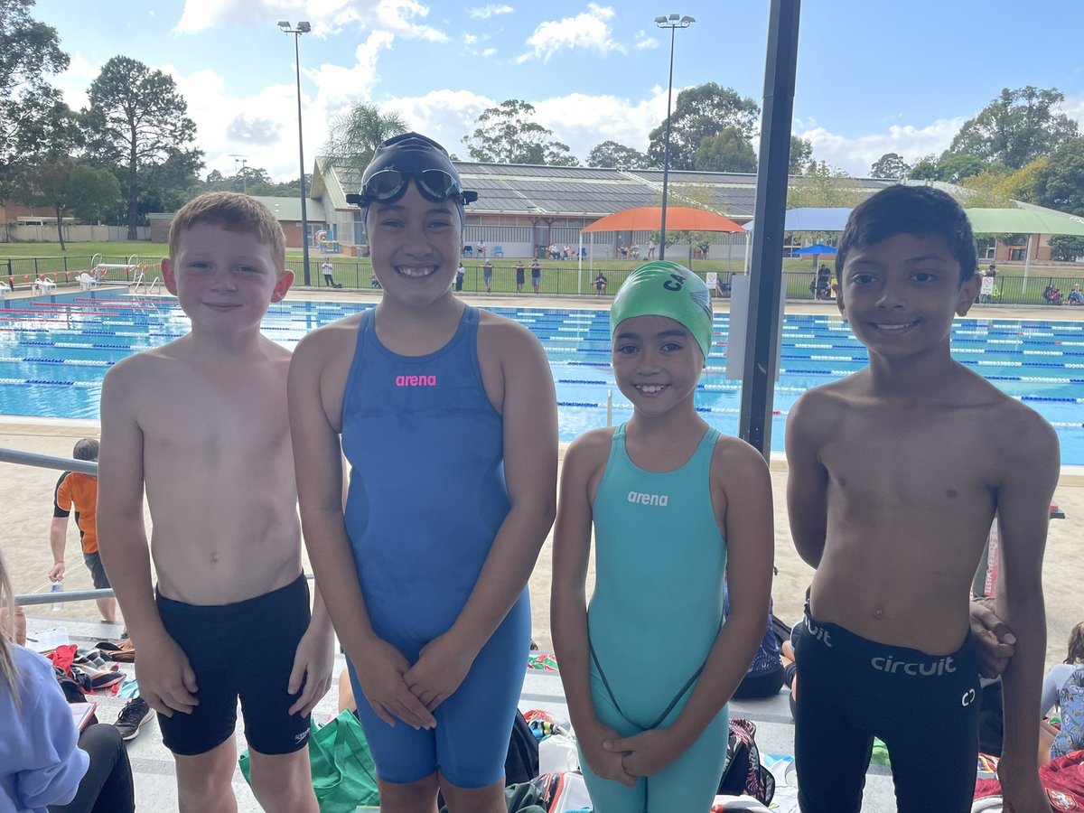 Our <a href="/CampbelltownPS/">Campbelltown Public</a> zone swimming team.  Good luck!
<a href="/CFlamos/">Catherine Flamos</a> <a href="/MackayVerity/">Verity Mackay</a>