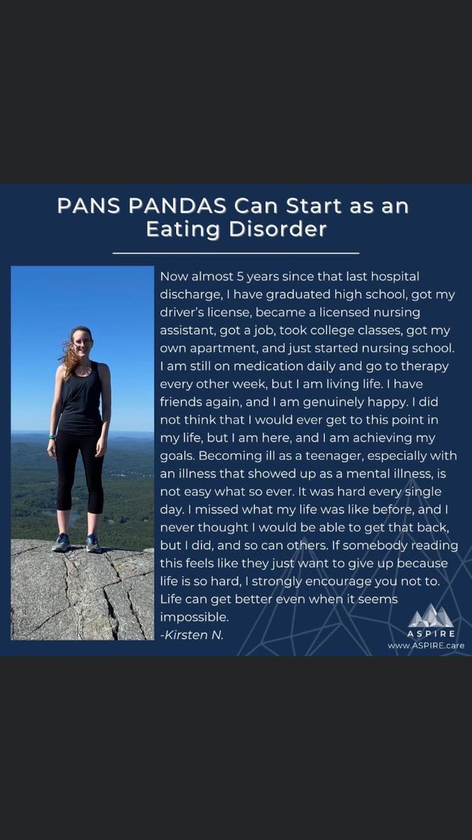 soniaserrano0's tweet photo. An autoimmune condition called #PANS could be the reason of some children/young people eating disorder #EatingDisordersAwarenessWeek #EatingDisordersandPANS https://t.co/yEKJ17OGTX