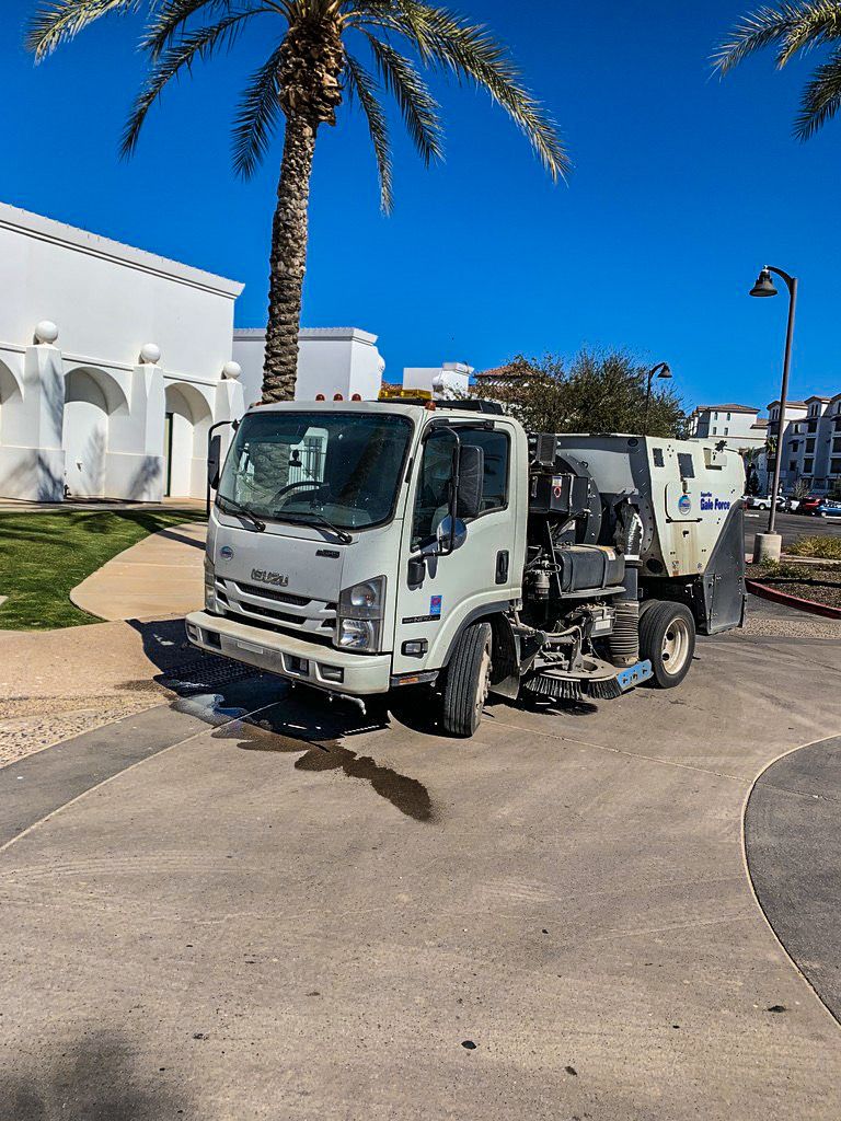 Need a street sweeper? AZ Exterior Cleaning is here to help. From street to parking lot cleaning, we have the equipment to get the job done. Call us today 602-635-3544 / buff.ly/2J2aBXh