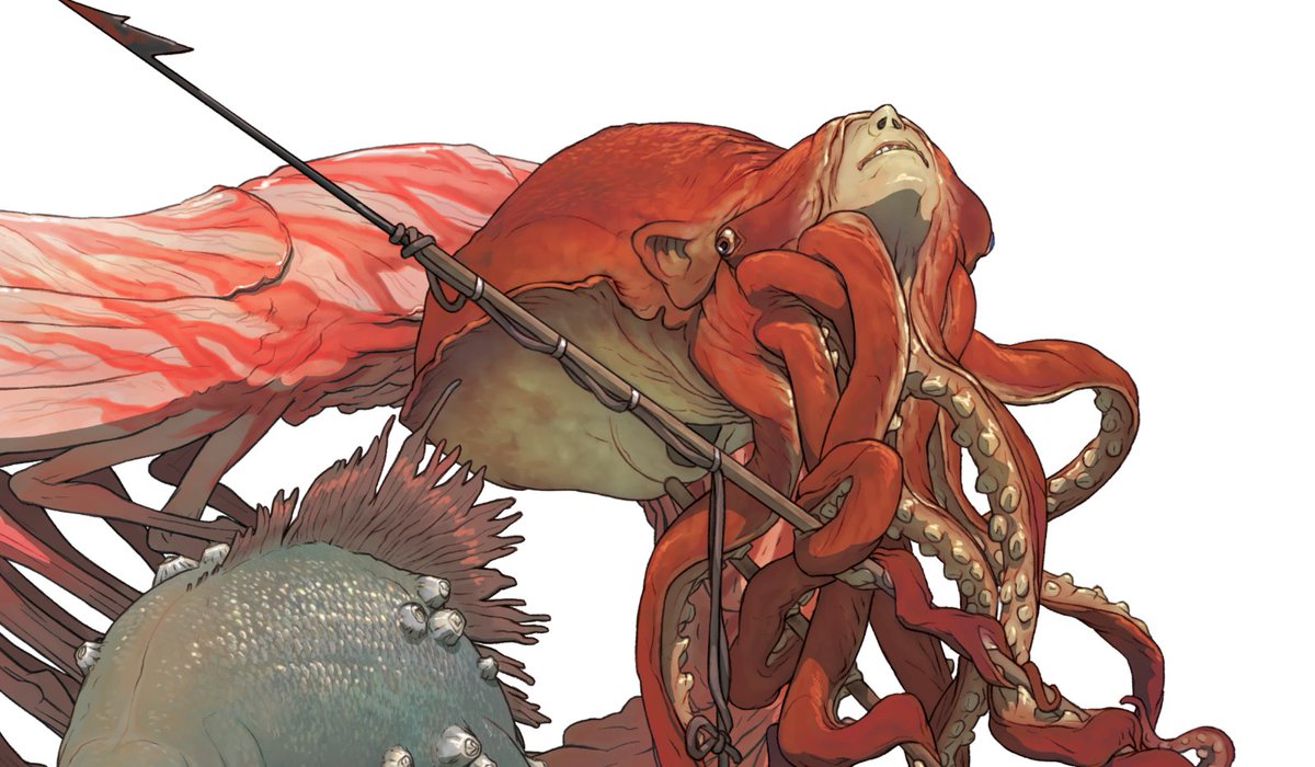 extra_vertebrae's tweet image. The waves conceal hideous things.
Do *you* welcome your new watery overlords?