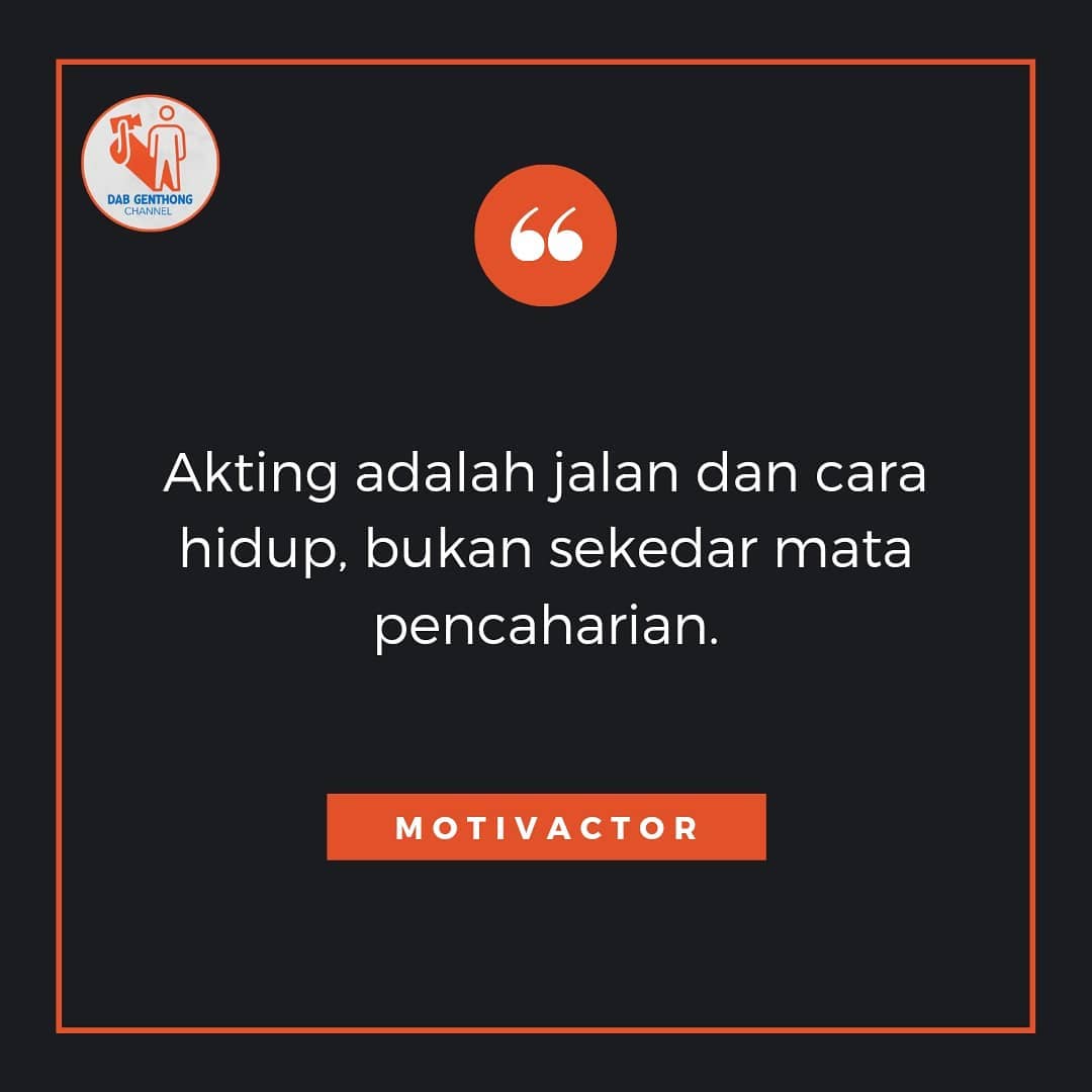 dabgenthong's tweet photo. Awalilah dengan visi yang benar, agar bukan sekedar tenar.
.
.
#dabgenthong #motivactor #actingcoach #belajarakting #tipsakting #actorslife #aktorindonesia #tipsaktor
๐ธ https://t.co/C2GGnOUlcN via https://t.co/bQcl7R3o2X https://t.co/gu5KeUwY9H