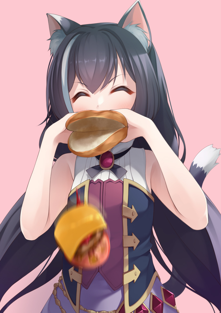 プリコネr ハンバーガー食べようとするキャルちゃん もふナマコのイラスト プリコネr ハンバーガー食べようとするキャルちゃん もふナマコのイラスト