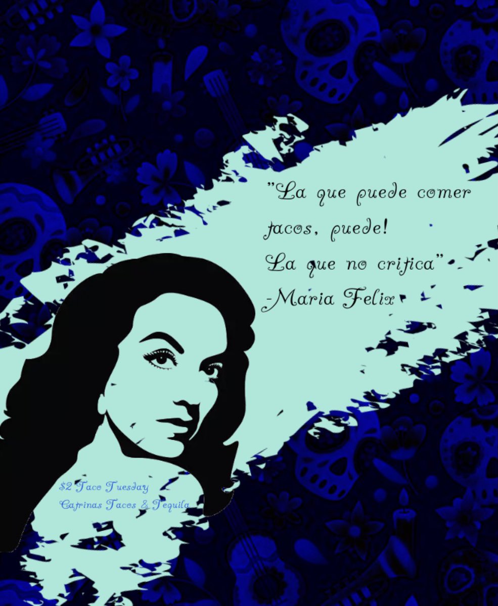 “La que puede comer tacos, puede! La que no critica”. #MariaFelix. All day $2 #TacoTuesday on chicken or beef #tacos. #catrinastampa #ifyoudontlikeitjustguacaway #TakeoutTuesday #birriatacos #quesabirria #foodie #follow #ChampaBay #Tampa #Florida #Cooking #EatLocal #F4F #FF