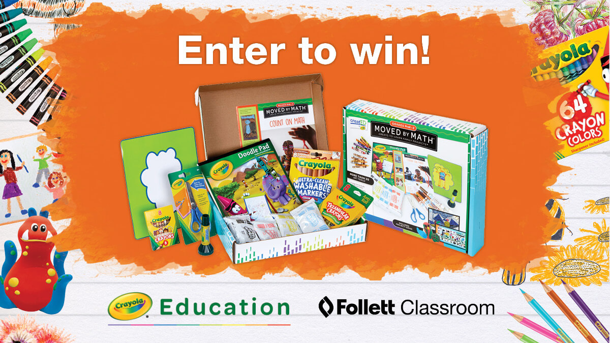 follettcontent's tweet photo. It’s almost #PiDay, and Follett and @CrayolaEdu want to celebrate! Enter to win 30 Moved by Math Kits and four #picturebooks for reading aloud and discussing where we see #math in everyday life.
https://t.co/6faF2K3u3G
#TeacherTwitter #Giveaway #MathBooks #InClassWithYou https://t.co/8JrMlo2TBT