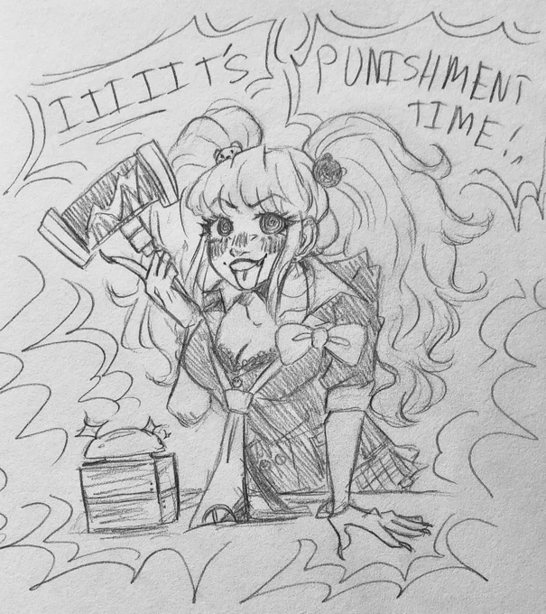 It's been awhile since I've drawn Junko.

#danganronpa #triggerhappyhavoc 