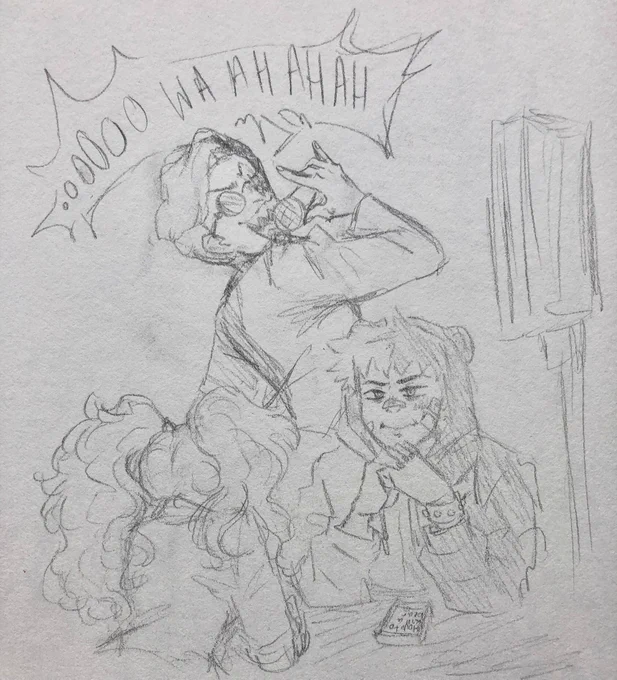 Me and @ _indignant_ (on insta) agreed that our Monokuma's would have to annoy the shit out of each other bc if they got along, no one would be able to go within six feet of them. 

#danganronpa 