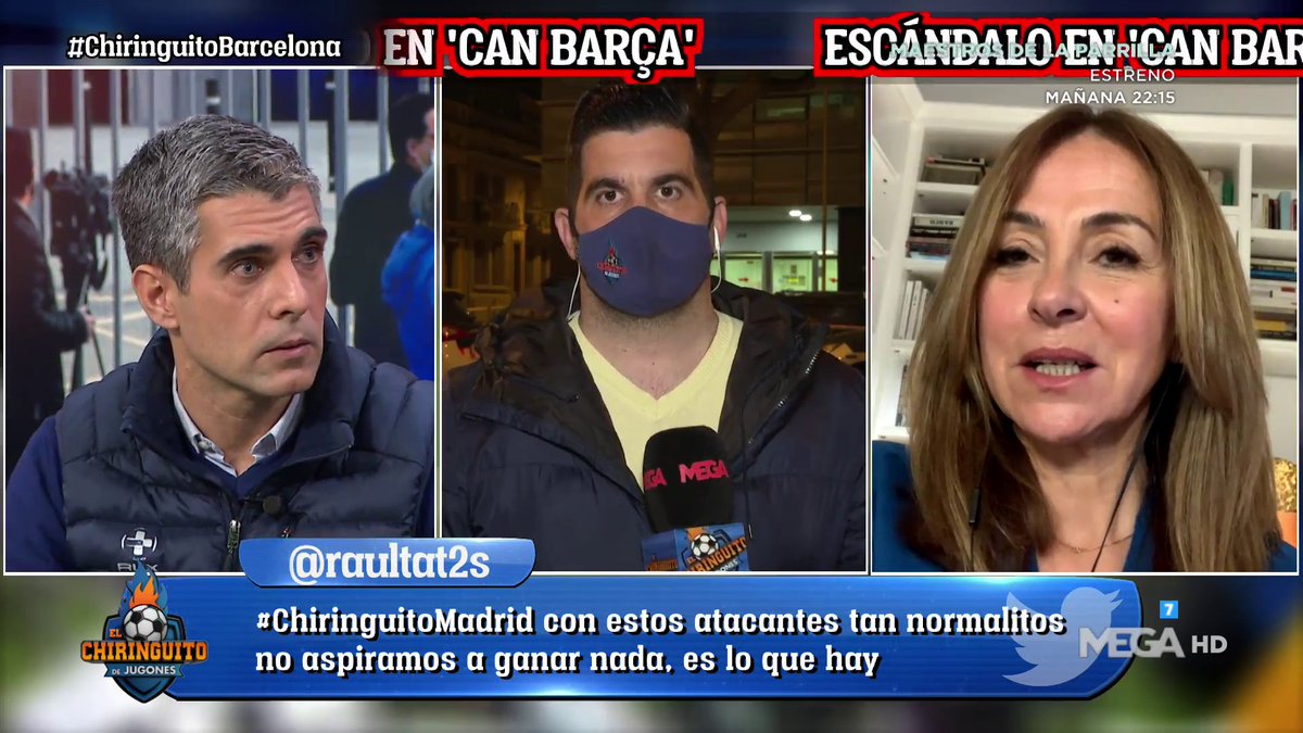 elchiringuitotv's tweet photo. 🗣️"El BARÇA ha sido CONDENADO como persona física". @JLSanchez78 lo deja muy claro en #ChiringuitoBarcelona https://t.co/ejRmhmpo0a