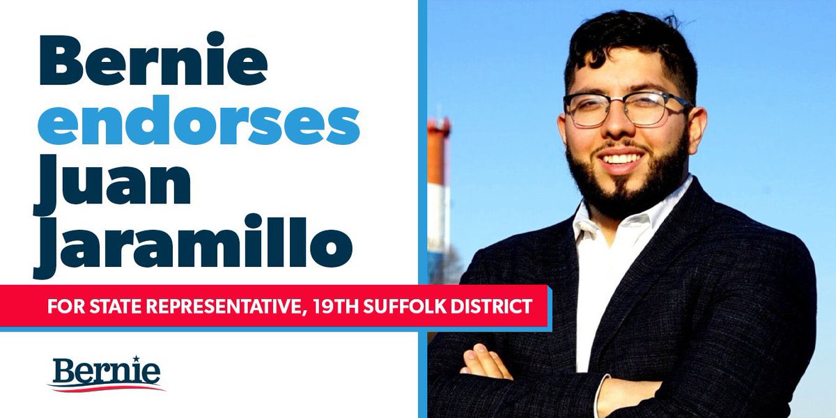 ⚠️Massachusetts⚠️

Vote for grassroots organizer & youth mentor @JuanForRep TOMORROW

➡️➡️ 3/2 ⬅️⬅️

💊Medicare For All
🌎Green New Deal
💰Living Wage
✊🏾Racial Justice
🎩Wealth Tax
🏡Housing For All

Joe Kennedy endorsed his opponent...
#BernieChoseJuan

juanforrep.com