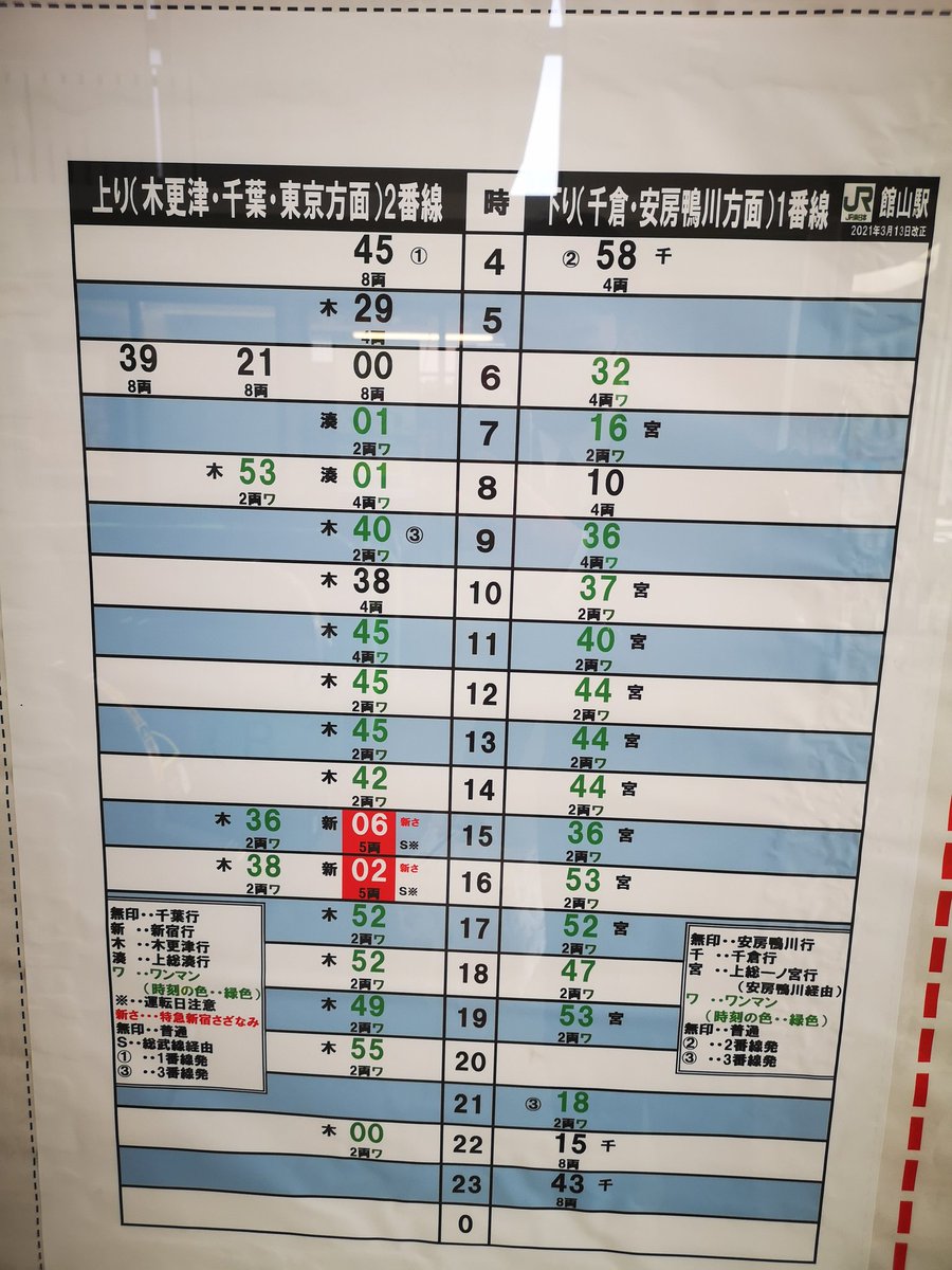時刻表 富山県／県営渡船及び代行車両時刻表