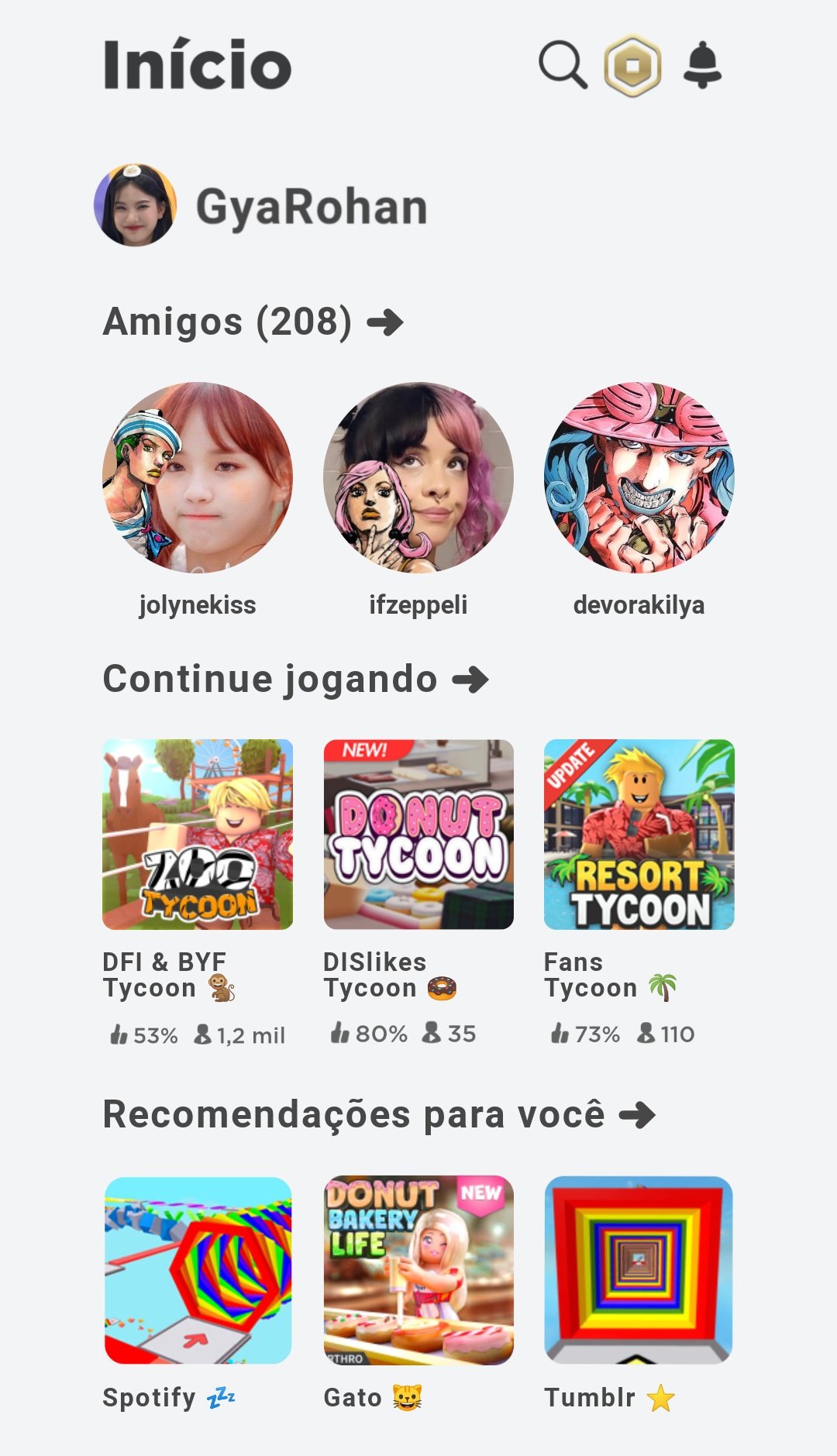 amigos coloridos do roblox