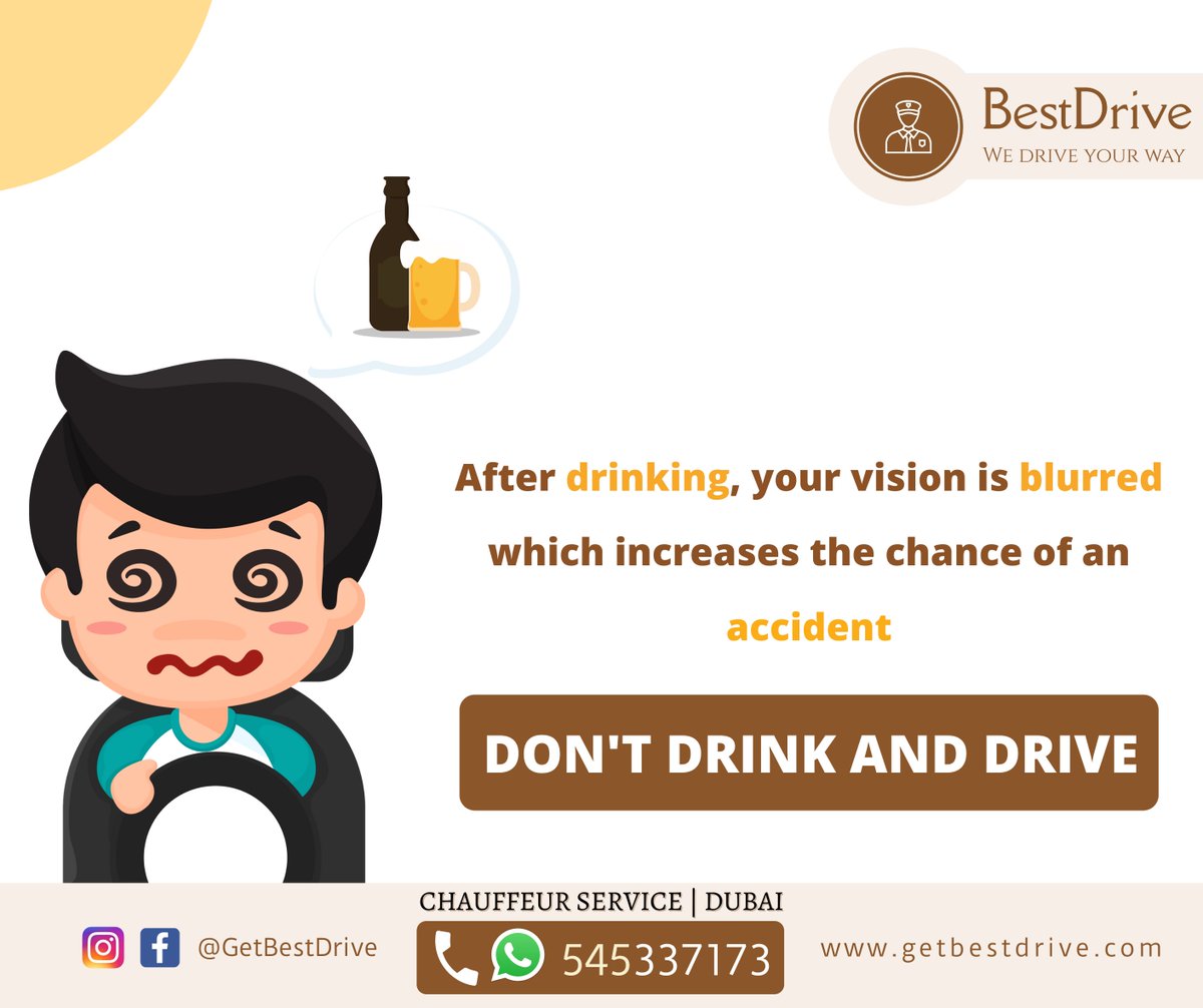 GetBestDrive's tweet photo. Follow Traffic Rules! ⠀
Hire a professional driver - https://t.co/GDGSswjj8C⠀
#safedriver #drivesafe #chauffeur #dubai #dubaicars #dubailife #getbestdrive @rta_dubai https://t.co/J70vbepDTM