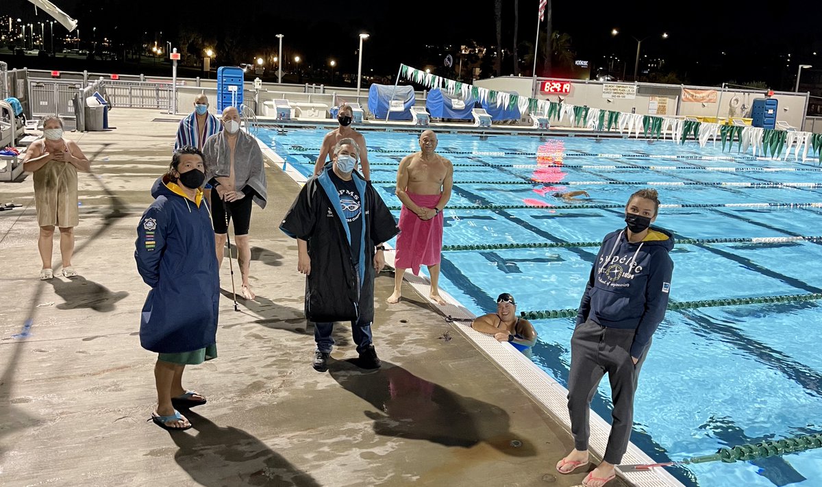 lbgrunions's tweet photo. 1st practice as a team in a year. All slots filled, 4 lanes, 12 swimmers. Everyone is sore but had an amazing time.  Nothing better than seeing your long-lost friends. The next practice is Wednesday one slot left. https://t.co/M9S9gXk7dT